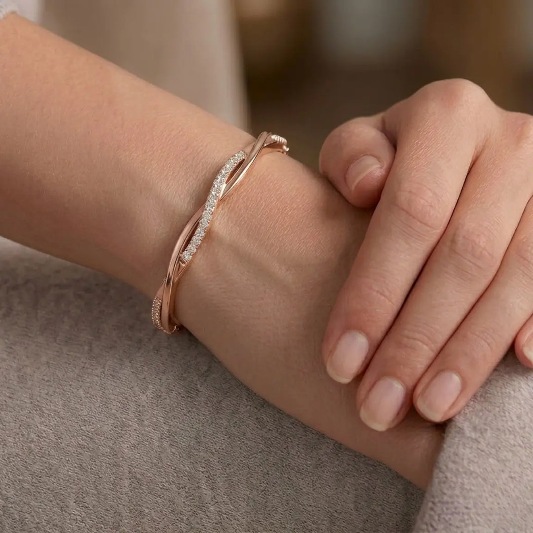 Aurelia U-Cut 0.80ct Lab Diamond Bracelet