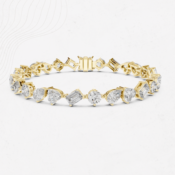 Éclat Collet 10.29ct Lab Diamond Bracelet