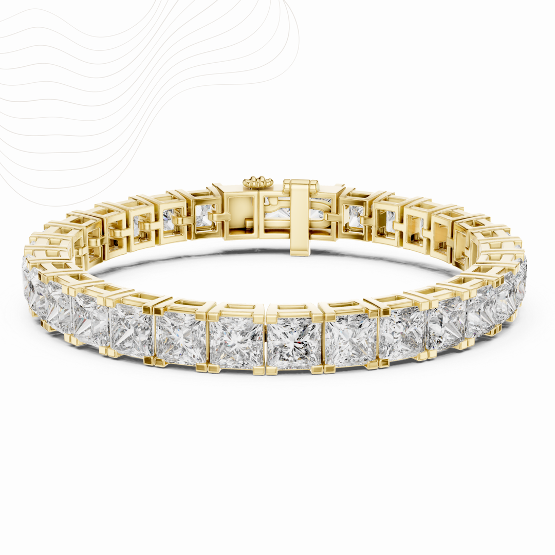 Reigne Princess 24.28ct Lab Diamond Tennis Bracelet