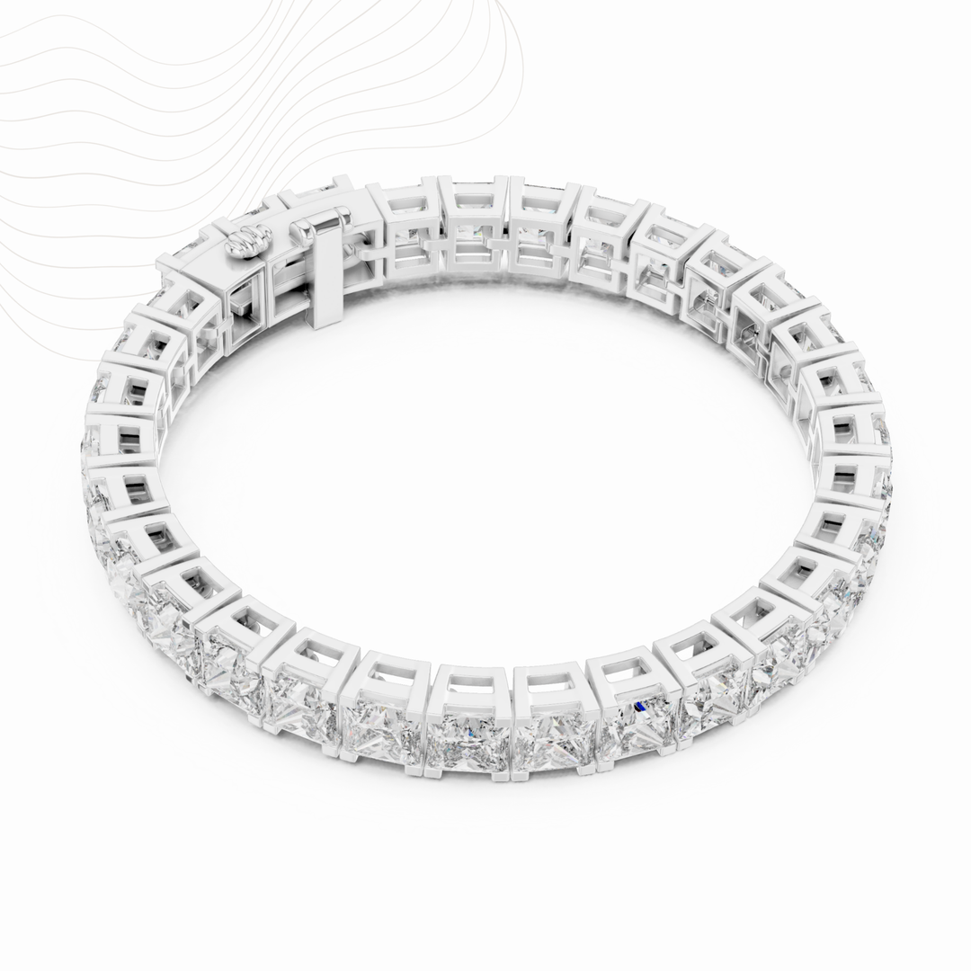 Reigne Princess 24.28ct Lab Diamond Tennis Bracelet