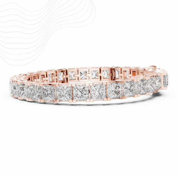 Reigne Princess 24.28ct Lab Diamond Tennis Bracelet
