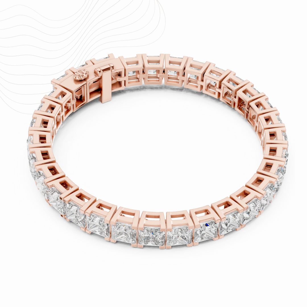 Reigne Princess 24.28ct Lab Diamond Tennis Bracelet