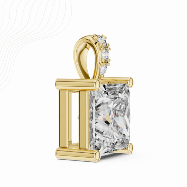 Astra Princess 1.45ct Lab Diamond Solitaire Pendant