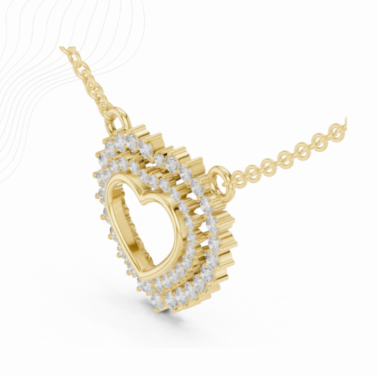HeartGlow 0.45ct Lab Diamond Pendant