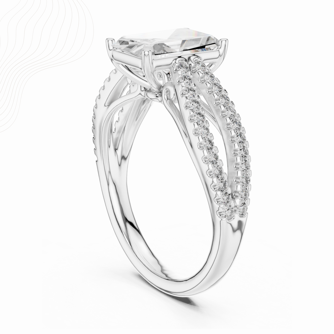Aurelia Radiant 2.30Ct Collet Ring