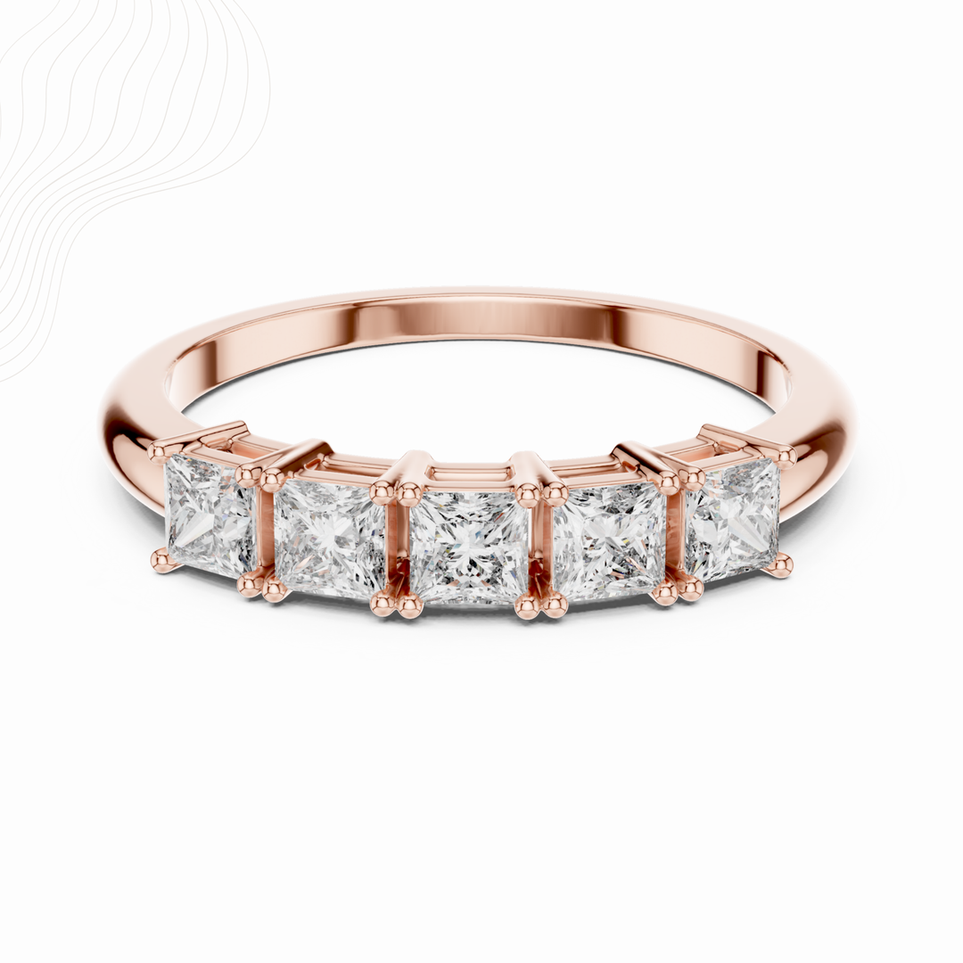 Nova Princess 0.65Ct Collet Ring