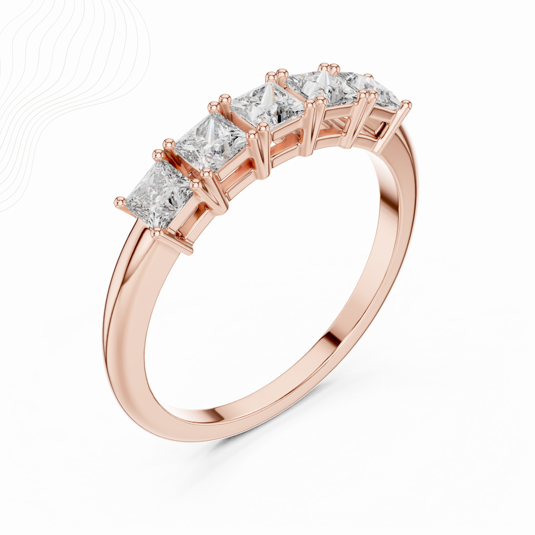 Nova Princess 0.65Ct Collet Ring