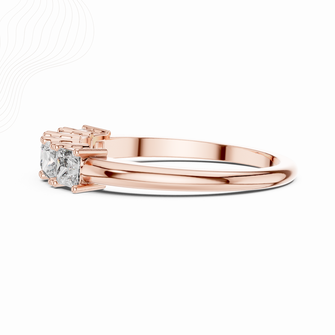 Nova Princess 0.65Ct Collet Ring