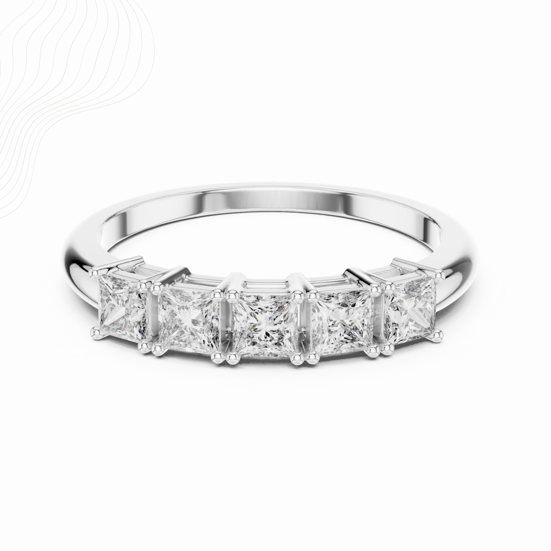 Nova Princess 0.65Ct Collet Ring