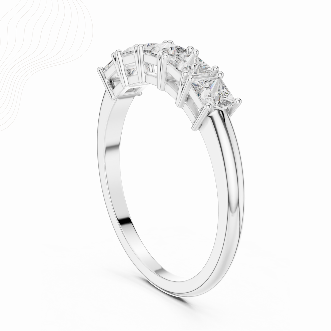 Nova Princess 0.65Ct Collet Ring