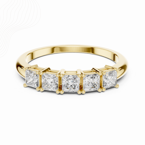 Nova Princess 0.65Ct Collet Ring