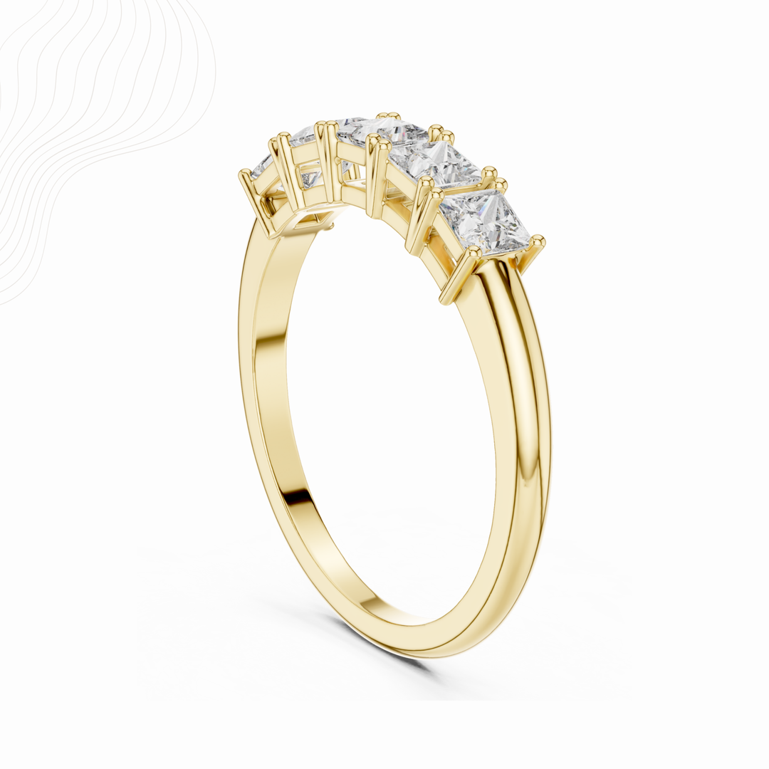 Nova Princess 0.65Ct Collet Ring