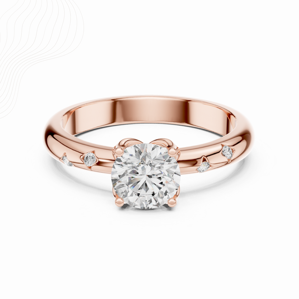 Luna Bezel 1.05Ct Ring