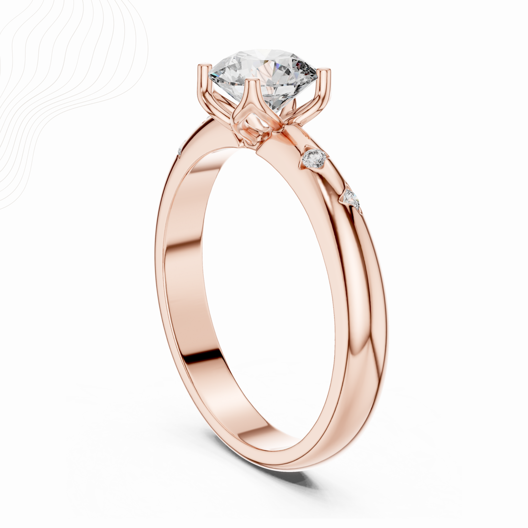 Luna Bezel 1.05Ct Ring
