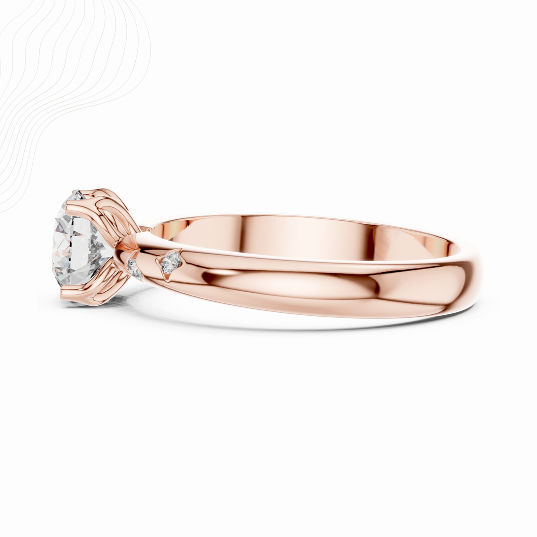 Luna Bezel 1.05Ct Ring
