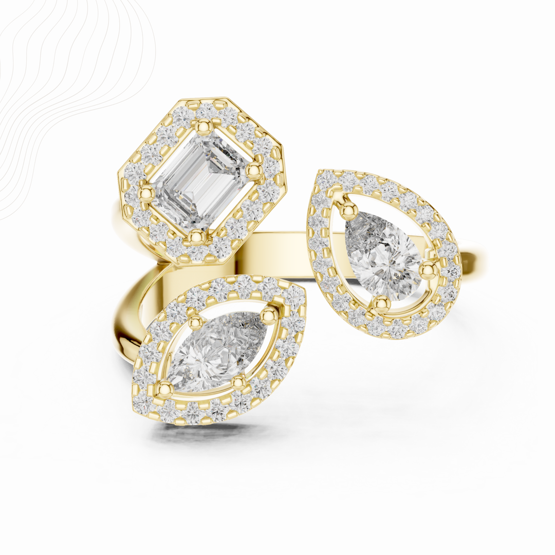 Celestia Trinity Signature 3.50ct Ring
