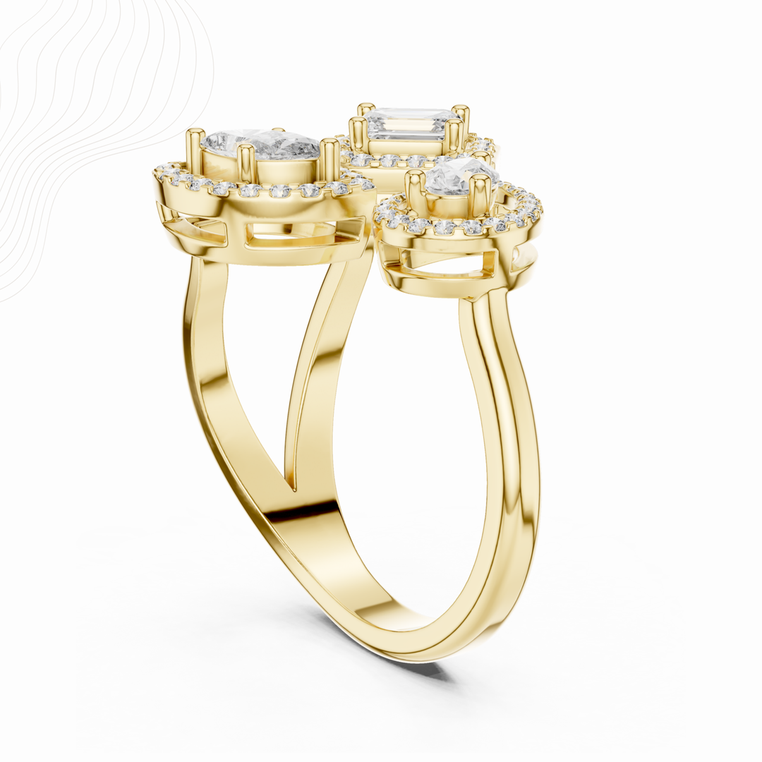 Celestia Trinity Signature 3.50ct Ring