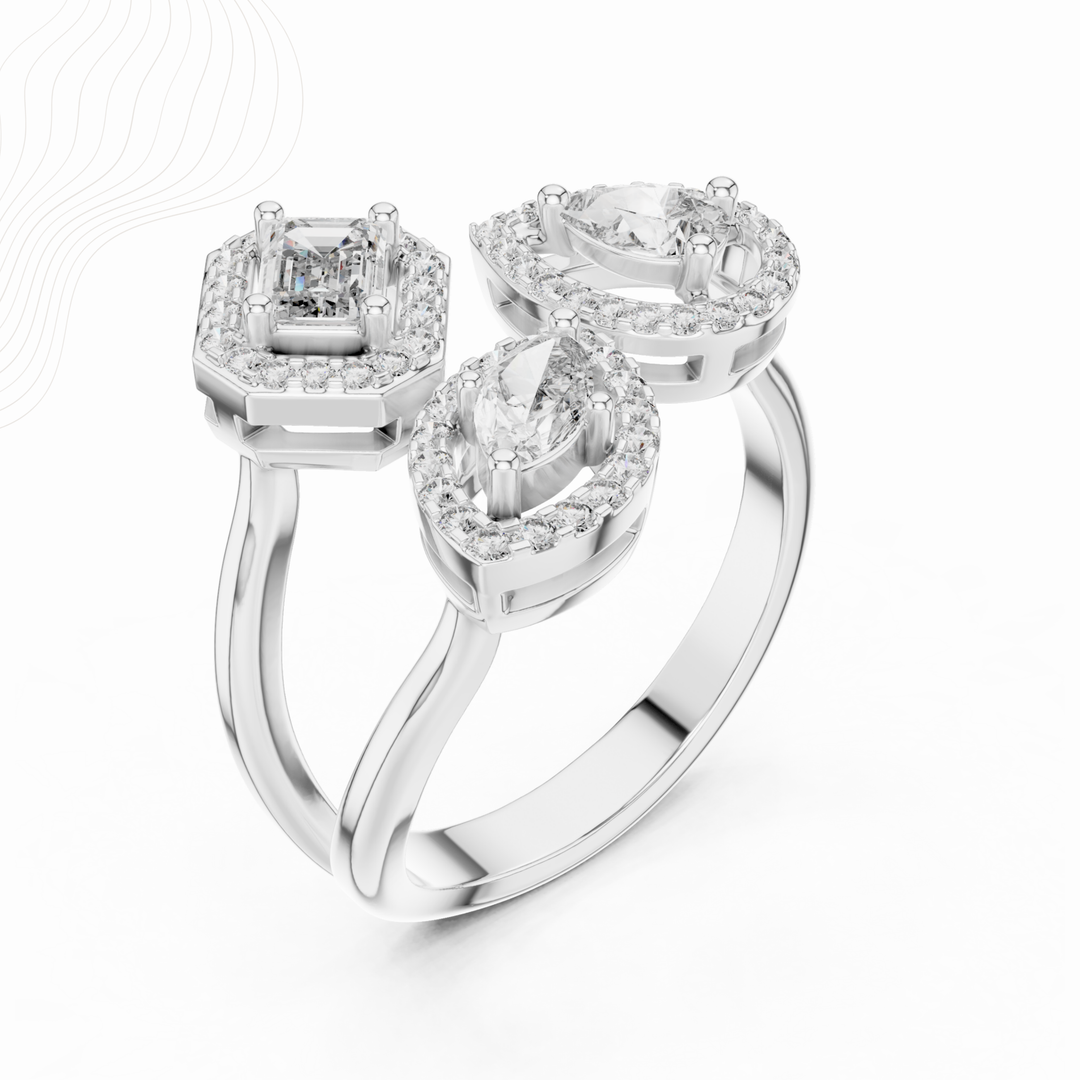 Celestia Trinity Signature 3.50ct Ring