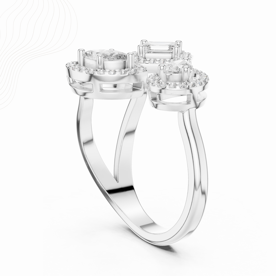 Celestia Trinity Signature 3.50ct Ring