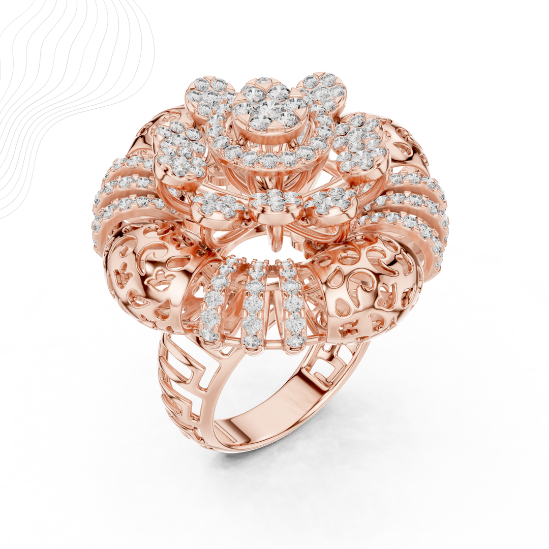 Imperial Bloom 2.10Ct Statement Ring