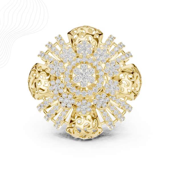Imperial Bloom 2.10Ct Statement Ring