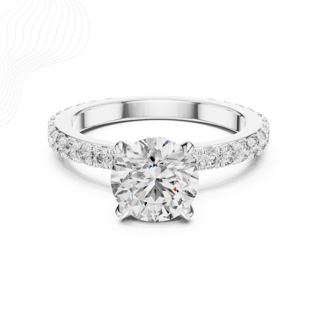 Eterna Crown 1.62Ct Solitaire Ring