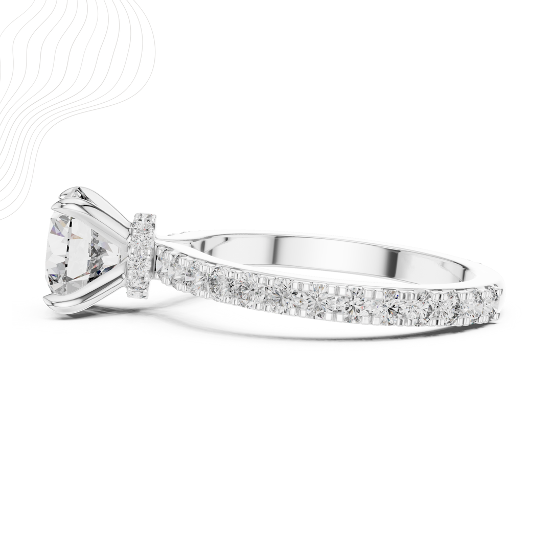 Eterna Crown 1.62Ct Solitaire Ring