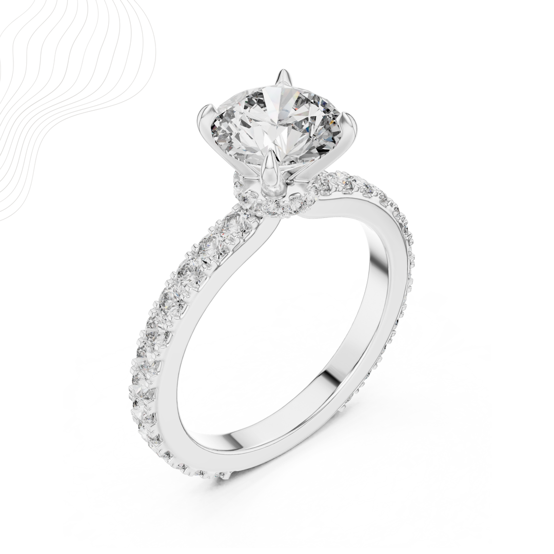 Eterna Crown 1.62Ct Solitaire Ring